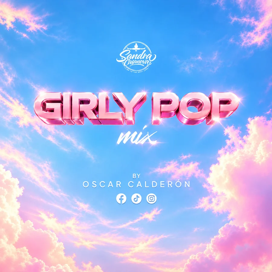 Portada del Girly Pop Mix de Sandra Casanova Music
